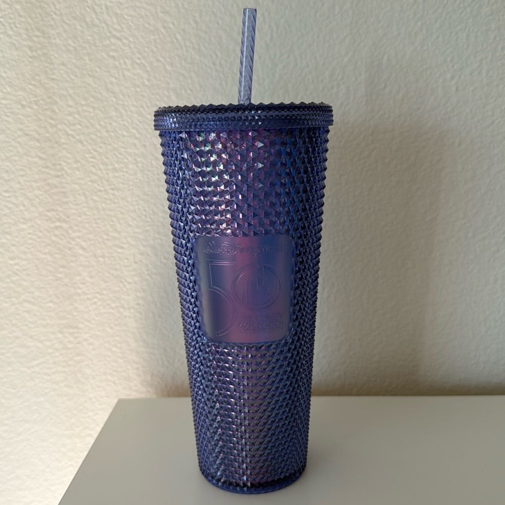 Starbucks x Walt Disney World 50th Anniversary Blue Studded Tumbler